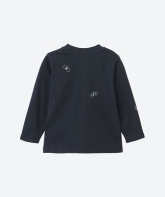 【美品】mina perhonen ミナペルホネン カットソー ブラック　38 カットソー ADA8490PB | mina perhonen (Baby&Kids