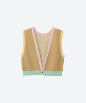 mina perhonen (Baby & Kids)/ミナ ペルホネン ベスト ADA8502PD light mix アウター【三越伊勢丹/公式】