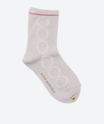 mina perhonen (Baby & Kids)/ミナ ペルホネン ソックス BP8075P gray 下着・靴下【三越伊勢丹/公式】