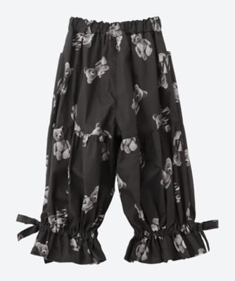 frankygrow MINORITY BROUSE ブラックブラウス ピンタックボリュームスリーブブラウス（シャツ・ブラウス