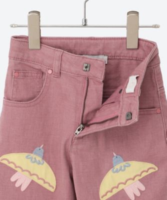 ステラマッカートニー タック パンツ 40 ゆったり STELLA McCARTNEY（ステラマッカートニー）その他 黒 サイズ:40
