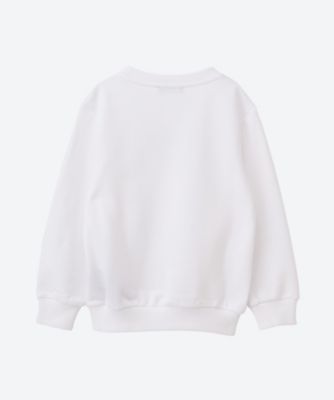 【美品】BALMAIN ホワイト スウェット トレーナー スウェット BX4P10－Z3183 1 | BALMAIN (Baby&Kids