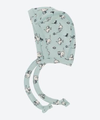 mIsha and puff ロンパース&ボンネット Misha&Puff】Baby Zig Zag Bonnet (Antique Rose)