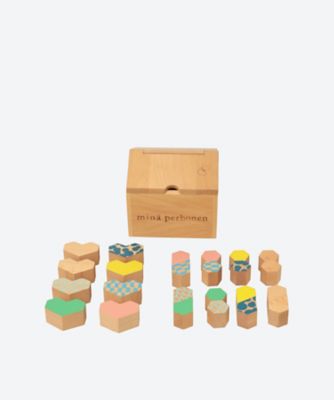 ＜mina perhonen (Baby&Kids)＞積み木　ＢＰ７１０１Ｐ
