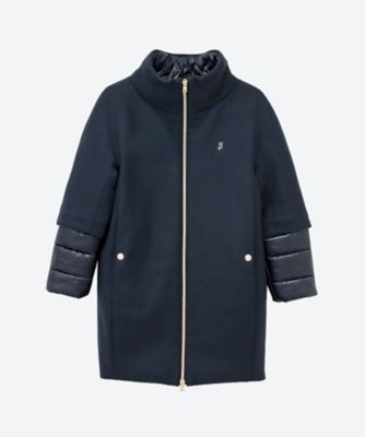 HERNO kids ウールコート 2024年購入 サイズ8 メタリックヤーン コート | HERNO (Baby&Kids)/ヘルノ(KIDS) | 三越伊勢丹オンライン