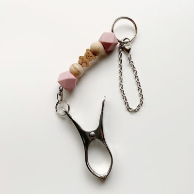 ＜little byul (Baby&Kids)＞ほしくまシューズピンチ（モーヴ）