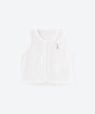 ＜Sophie la girafe (Baby&Kids)＞スターダストリバーシブルパイルベスト