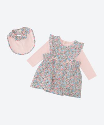 SENSE OF WONDER (Baby & Kids)/センス オブ ワンダー 小花柄ジャンパースカート ギフトセット Flower jumper skirt Gift ピンク ベビーギフトセット【三越伊勢丹/公式】