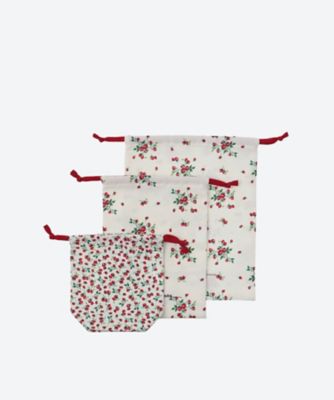 ＜SENSE OF WONDER (Baby&Kids)＞野イチゴ巾着セット（３枚組）　１２６１４０６