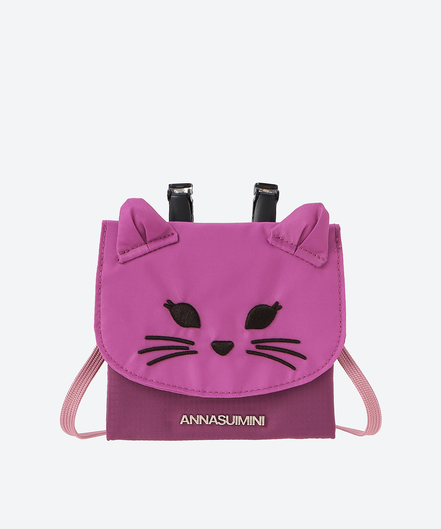 すぐ届く*アナスイ ミニ*ネコパスケース ANNA SUI mini ラトル ネコ