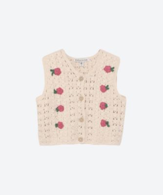 ＜EMILE&IDA (Baby&Kids) ＞ニットベスト　ａｃ０６８