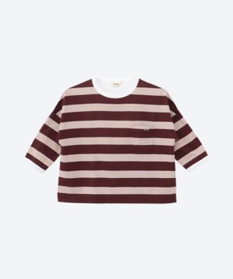 ＜FITH (Baby&Kids)＞ハイゲージ　ボーダーＴシャツ