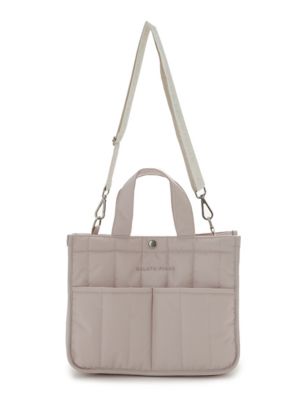 ＜gelato pique (Women)＞【ＣＡＴ＆ＤＯＧ】キルティングお散歩バッグＭ