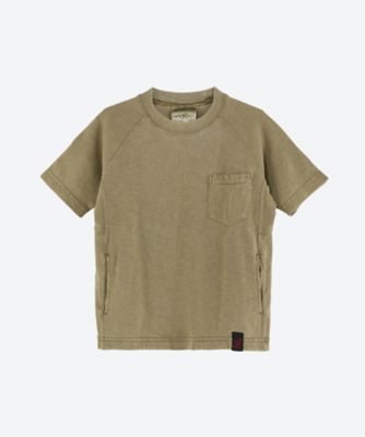 ＜FITH (Baby&Kids)＞＜デニムダンガリー＞テンジク　ポケットＴシャツ
