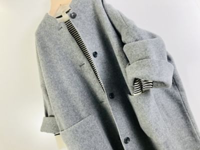 コート　ＷＯＯＬ　ＦＥＬＴ　ＫＮＩＴ　ＯＶＥＲＳＩＺＥ　７１１５