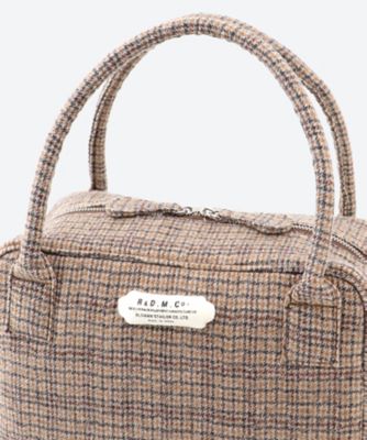 ボストンバッグ　ＷＯＯＬ　ＧＵＮＣＬＵＢ　ＣＨＥＣＫ　ＢＯＳＴＯＮ　７２０２