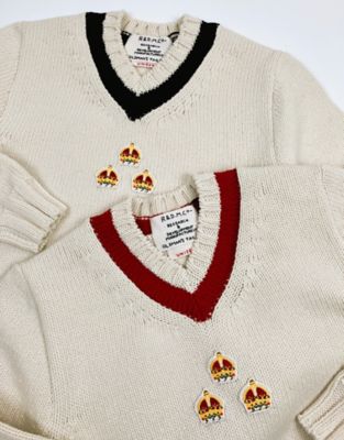 セーター CROWN V―NECK SWEATER m1231 | R