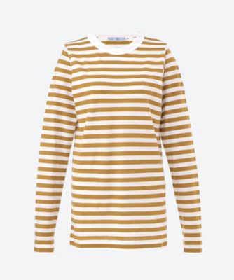 GAUZE BORDER L／T SHIRT | R & D.M.Co-/OLDMAN'S