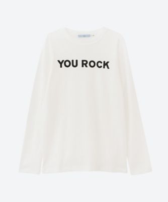 ＜R & D.M.Co-/OLDMAN’S TAILOR＞ＹＯＵ　ＲＯＣＫ　Ｌ／Ｔ　ＳＨＩＲＴ