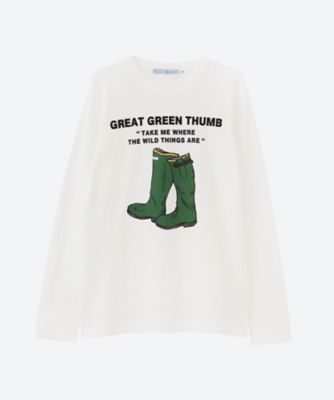 GREEN BOOT L／T SHIRT | R & D.M.Co-/OLDMAN'S