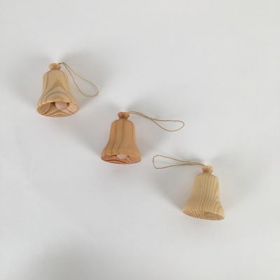 【送料無料】ATELIER NIKI TIKI (Baby & Kids)/アトリエ ニキティキ オーナメント木の鐘3個セット おもちゃ【三越伊勢丹/公式】