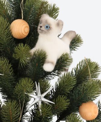 受注商品】シュヴァルツヴァルトツリー壁掛式60cm 銀の星と