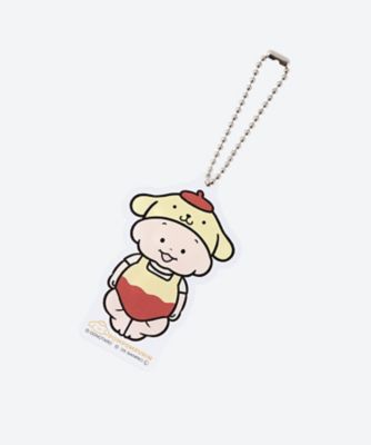 ＜おおのたろう×サンリオキャラクターズ (Baby&Kids)  ＞■【受注商品】【１２月中旬以降届】おおのたろう×サンリオキャラクターズ　アクリルキーホルダー　ポムポムプリン