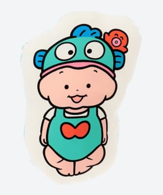 ＜おおのたろう×サンリオキャラクターズ (Baby&Kids)  ＞■【受注商品】【１２月中旬以降届】おおのたろう×サンリオキャラクターズ　クッション　ハンギョドン