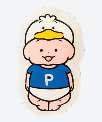 ＜おおのたろう×サンリオキャラクターズ (Baby&Kids)  ＞■【受注商品】【１２月中旬以降届】おおのたろう×サンリオキャラクターズ　クッション　あひるのペックル