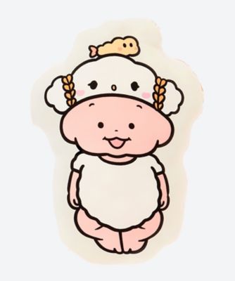 ＜おおのたろう×サンリオキャラクターズ (Baby&Kids)  ＞■【受注商品】【１２月中旬以降届】おおのたろう×サンリオキャラクターズ　クッション　こぎみゅん