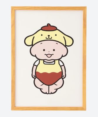 ＜おおのたろう×サンリオキャラクターズ (Baby&Kids)  ＞■【受注商品】【１２月中旬以降届】おおのたろう×サンリオキャラクターズ　複製原画　ポムポムプリン　