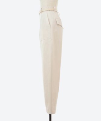 美品！ebureリネンパンツ 麻100% エブール 新品✨️ebure 麻100% ガウチョパンツ ワイドパンツ リネン