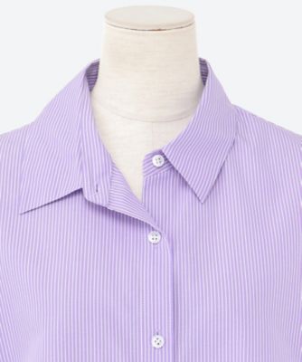 カラーストライプ 半袖ブラウス | ebure (Women)/エブール