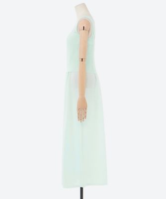 ナチュラルシャイニーニットワンピース | ebure (Women