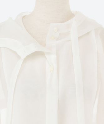 ebure エブール シアーブルゾン パーカー 24ss シアーブルゾン | ebure (Women)/エブール | 三越伊勢丹