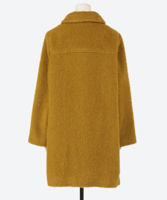 イタリアンシャギーコート 裏地付 | super hakka feuille (Women