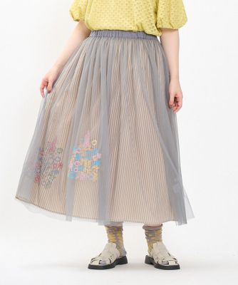 AS KNOW AS olaca (Women/大きいサイズ)/アズ ノゥ アズ オオラカ シアに咲く花ＳＫ