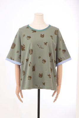 ＳＵＰＥＲ　ＨＡＫＫＡ×庄島歩音「ｔｉｎｙ　ｌｉｖｅｓ」プリントＴシャツ　４６９５１３５２