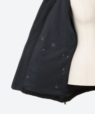 レトロフラワー刺繍ボアフーディブルゾン 46140253 | super