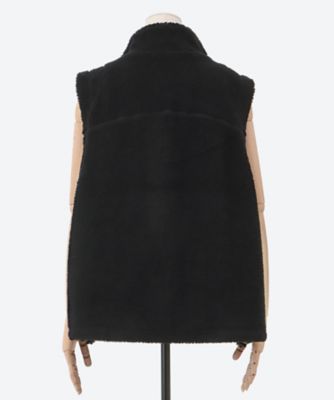 レトロフラワー刺繍ボアベスト 46140353 | super hakka