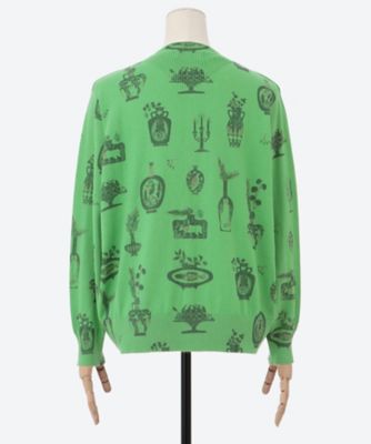 SUPER HAKKA×保坂優子 「暮らしを彩る」プリントニット