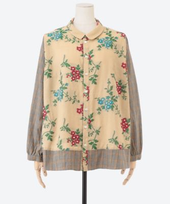 レーヨンナイロンアクリルトレイリングブルームカットジャカード＋