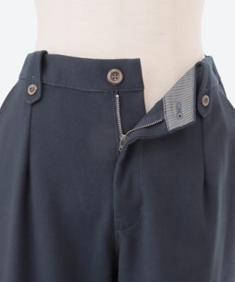 ポリエステルレーヨン起毛ストレッチオーバルパンツ 46160754