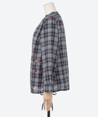 SUPER HAKKA×マツモトヨーコ 綿チェック「居心地のいい部屋