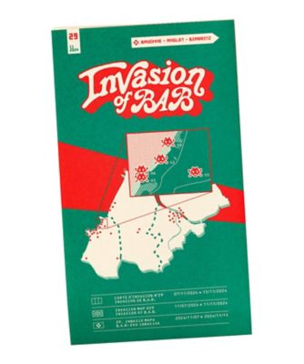 Invader maps of B．A．B | Invader/インベーダー