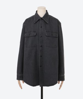 シャツ　ＨＡＭＰＴＯＮ　ＳＨ　ＳＥＬＶＥＤＧＥ　ＢＷ