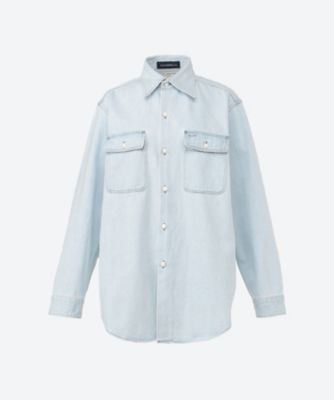 シャツ　ＨＡＭＰＴＯＮ　ＳＨ　ＳＥＬＶＥＤＧＥ　ＢＷ