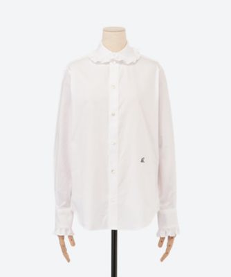 シャツ　ＲＯＵＮＤ　ＣＯＬＬＡＲ　ＦＲＩＬＬ　ＳＨ　Ｌ．ＯＸ