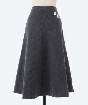 スカート PANEL FLARE SK HERRINGBONE 