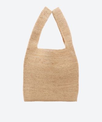 エクルベージュ 完売seya. セヤ RAFFIA SHOPPING BAG ベージュ